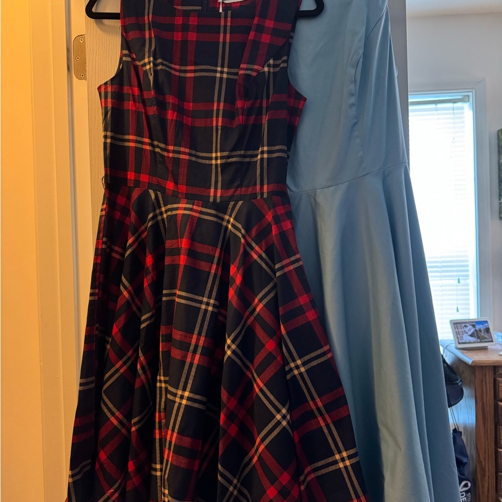 A-Frame Belted Dresses